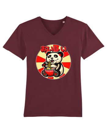 Ramen Panda Burgundy