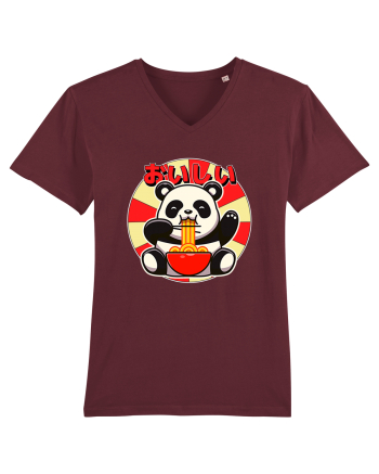 Ramen Panda Burgundy