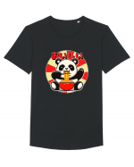 Ramen Panda Tricou mânecă scurtă guler larg Bărbat Skater