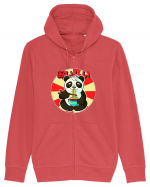 Ramen Panda Hanorac cu fermoar Unisex Connector