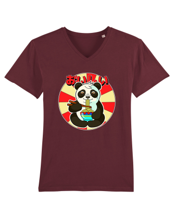 Ramen Panda Burgundy