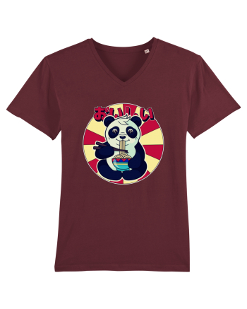 Ramen Panda Burgundy