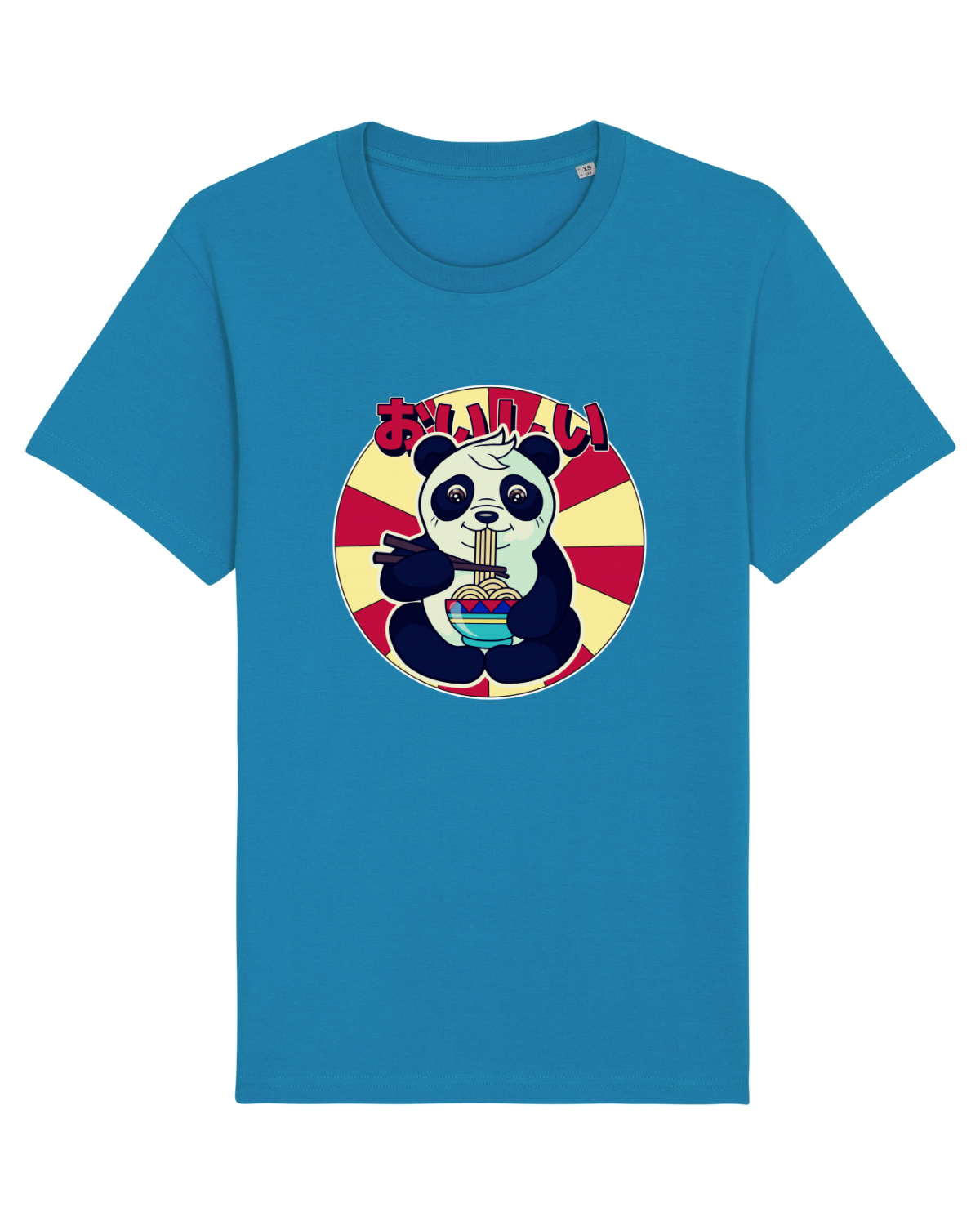 Tricou mânecă scurtă Unisex Rocker Azur