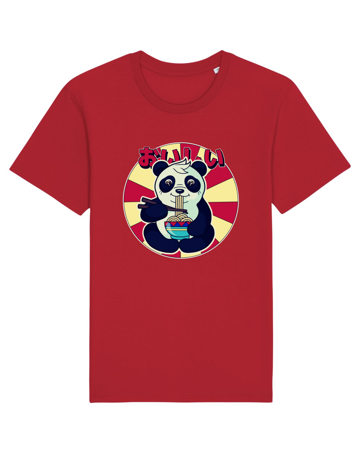 Tricou mânecă scurtă Unisex Rocker Red