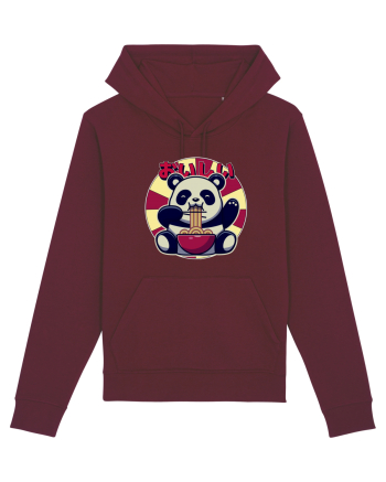 Ramen Panda Burgundy