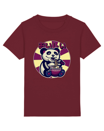 Ramen Panda Burgundy
