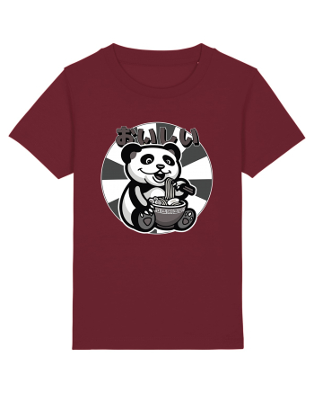 Ramen Panda Burgundy