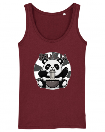 Ramen Panda Burgundy