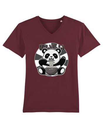 Ramen Panda Burgundy