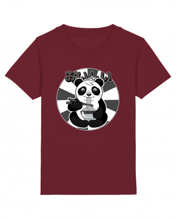 Ramen Panda Burgundy