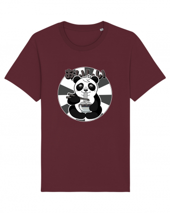 Ramen Panda Burgundy