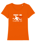 BARTENDER Tricou mânecă scurtă guler larg fitted Damă Expresser