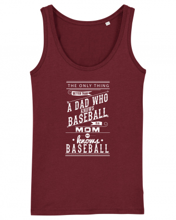 BASEBALL Burgundy