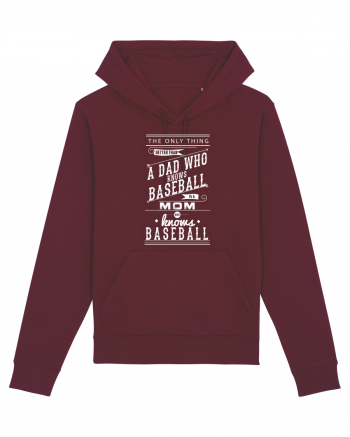 BASEBALL Burgundy