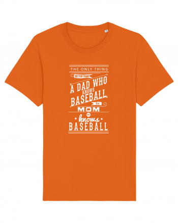 BASEBALL Bright Orange