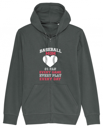 BASEBALL MOM Anthracite