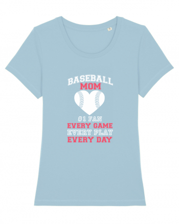 BASEBALL MOM Sky Blue