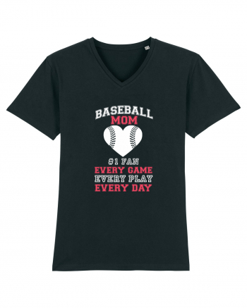 BASEBALL MOM Black