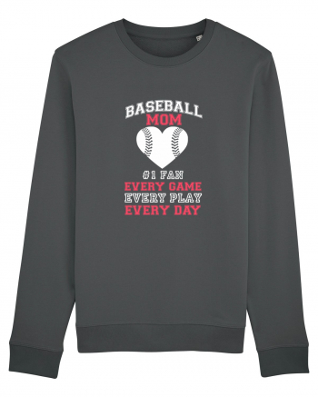 BASEBALL MOM Anthracite