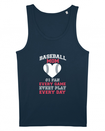 BASEBALL MOM Navy