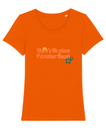 SUMMER Tricou mânecă scurtă guler larg fitted Damă Expresser