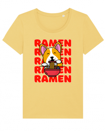 Kawaii Corgi Eating Ramen Jojoba