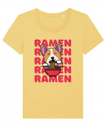 Kawaii Corgi Eating Ramen Jojoba