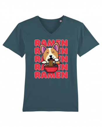 Kawaii Corgi Eating Ramen Stargazer