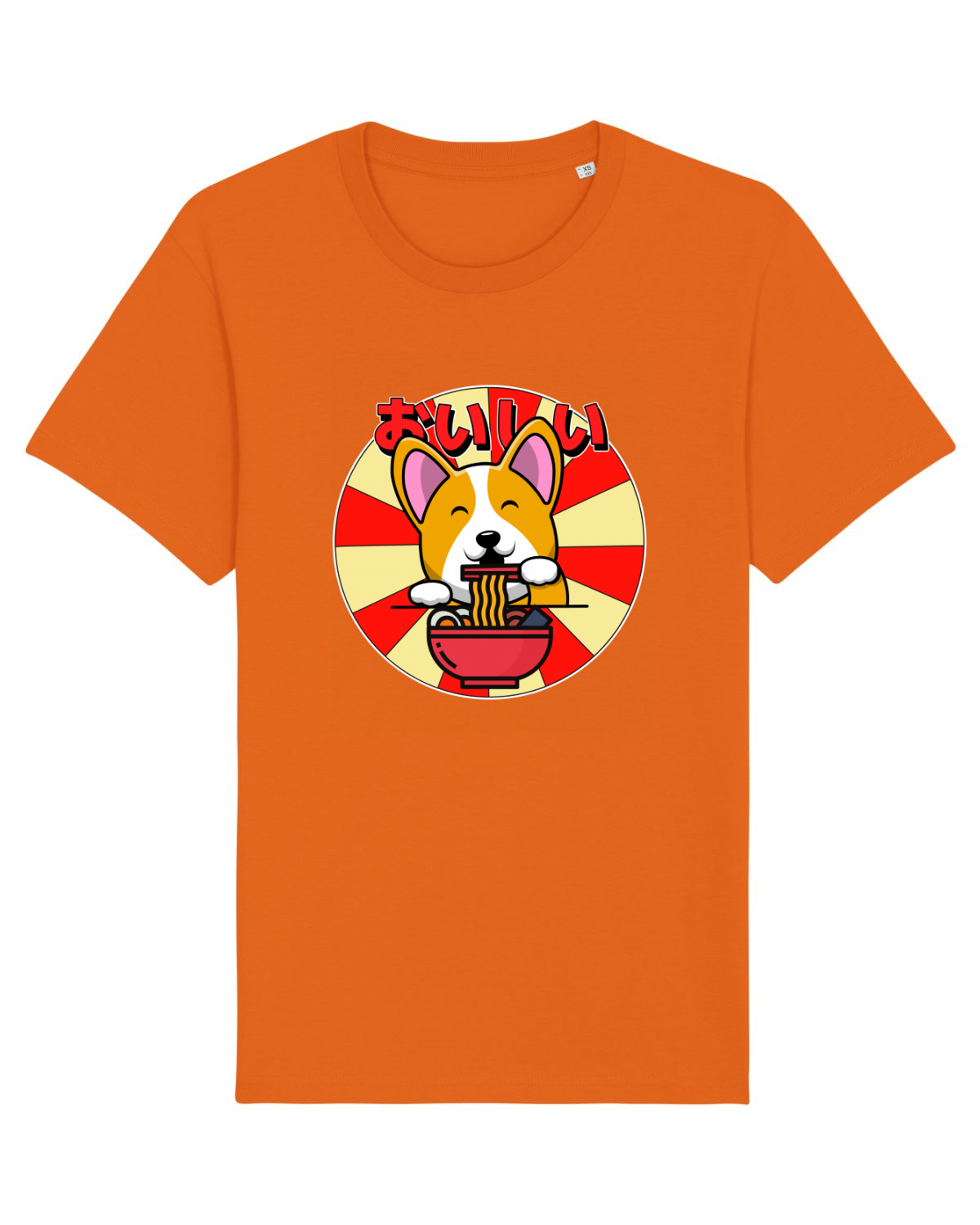 Tricou mânecă scurtă Unisex Rocker Bright Orange