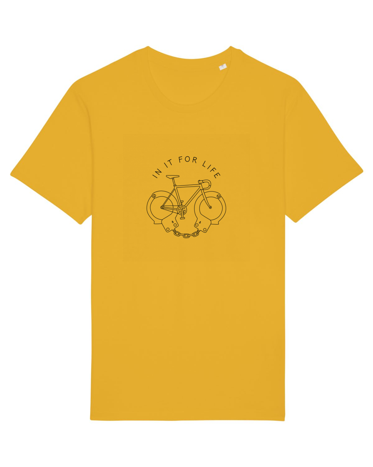 Tricou mânecă scurtă Unisex Rocker Spectra Yellow