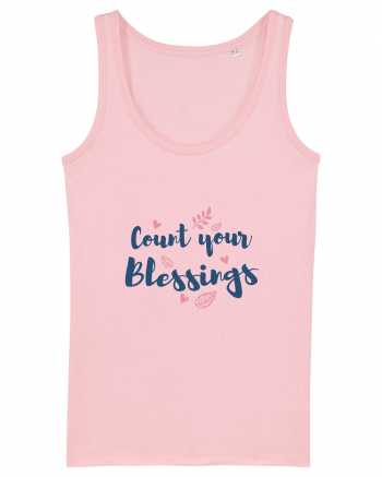 Count your blessings Cotton Pink