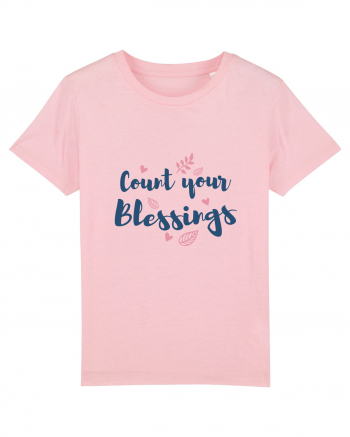 Count your blessings Cotton Pink