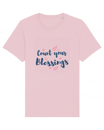 Count your blessings Cotton Pink