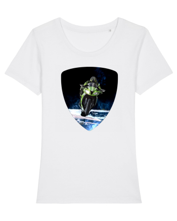 Motorcycle ride 4 White