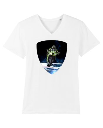 Motorcycle ride 4 White