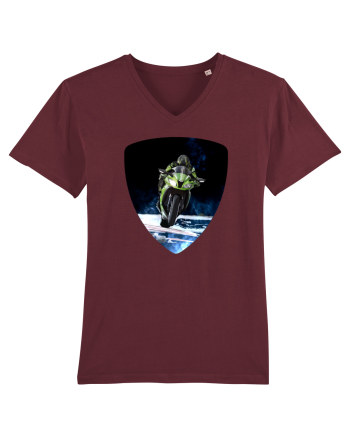 Motorcycle ride 4 Burgundy