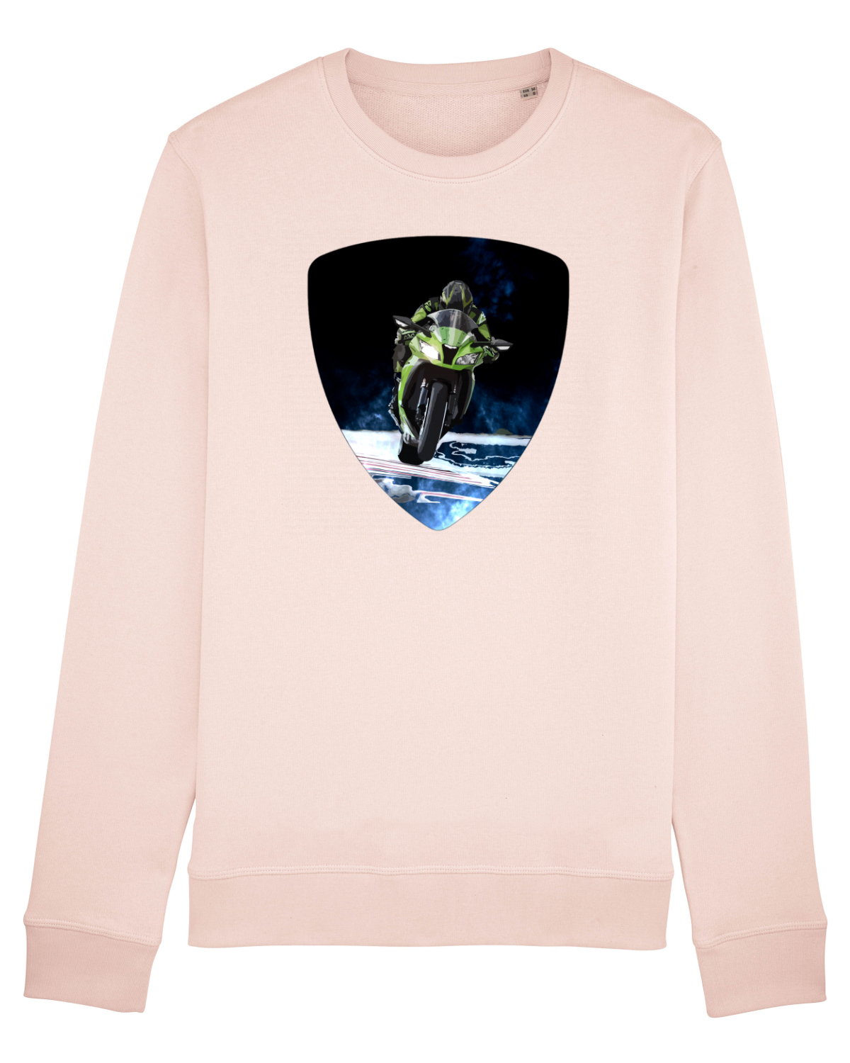 Bluză mânecă lungă Unisex Rise Candy Pink