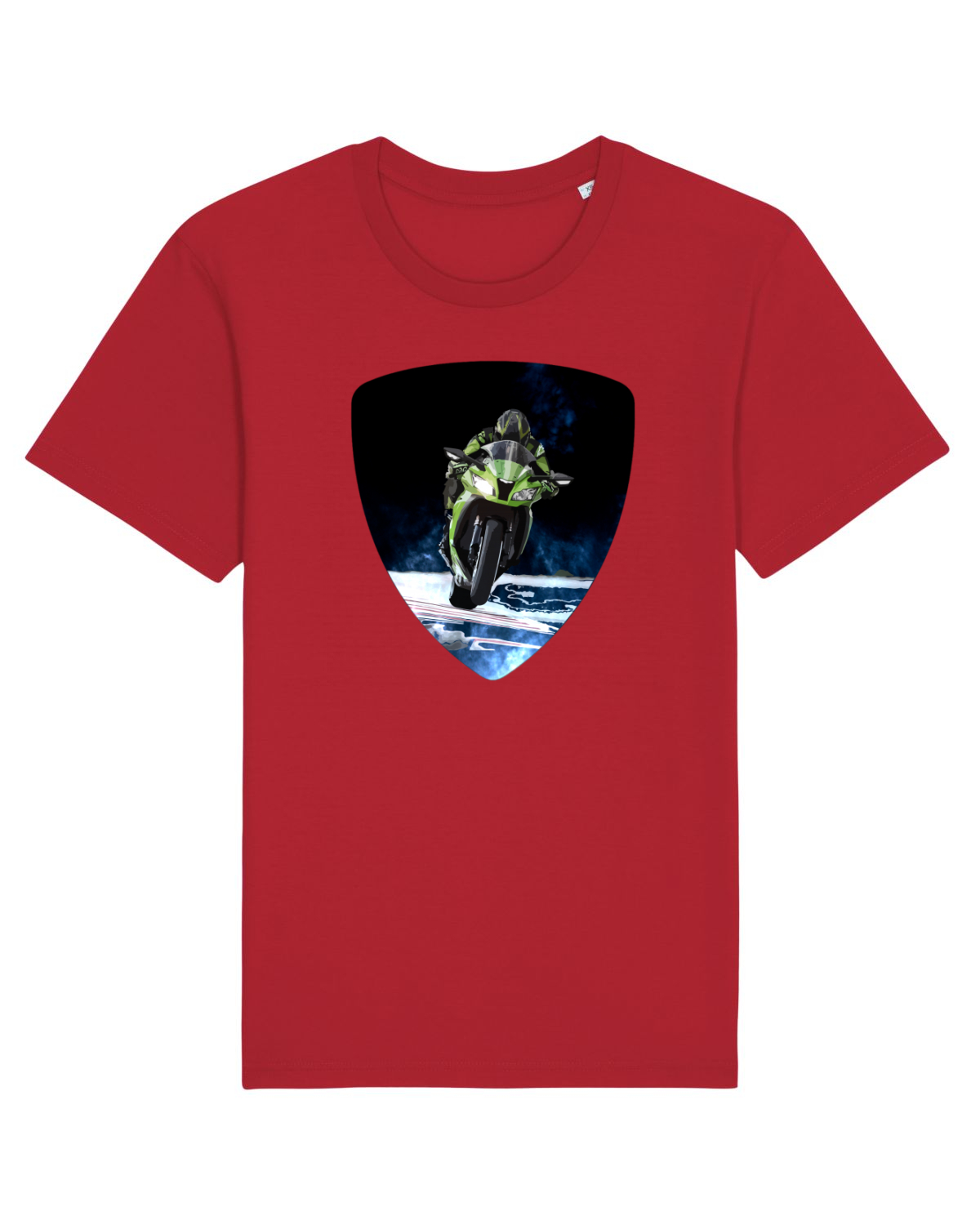 Tricou mânecă scurtă Unisex Rocker Red