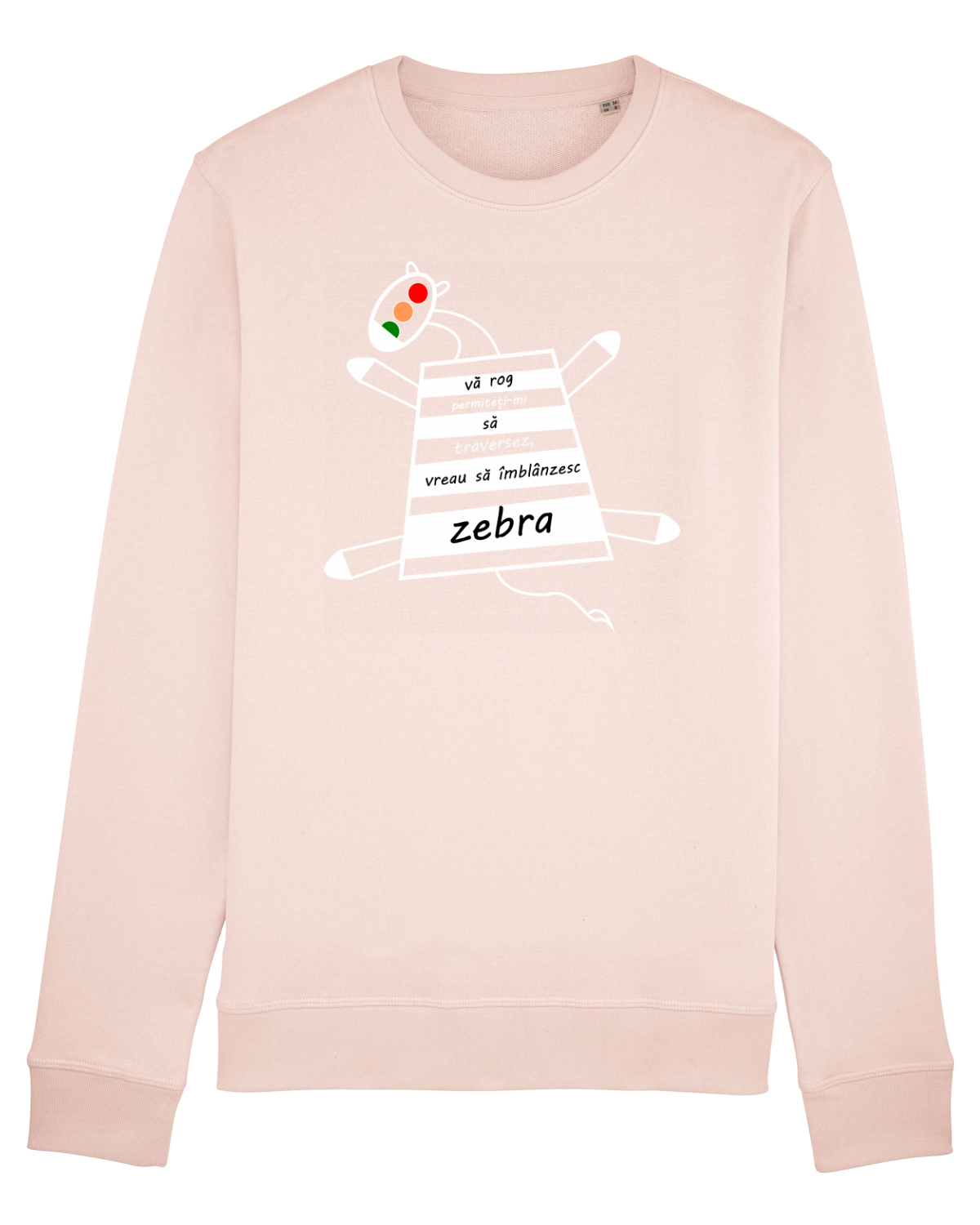 Bluză mânecă lungă Unisex Rise Candy Pink