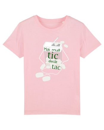 Mai mult tic decât tac Cotton Pink