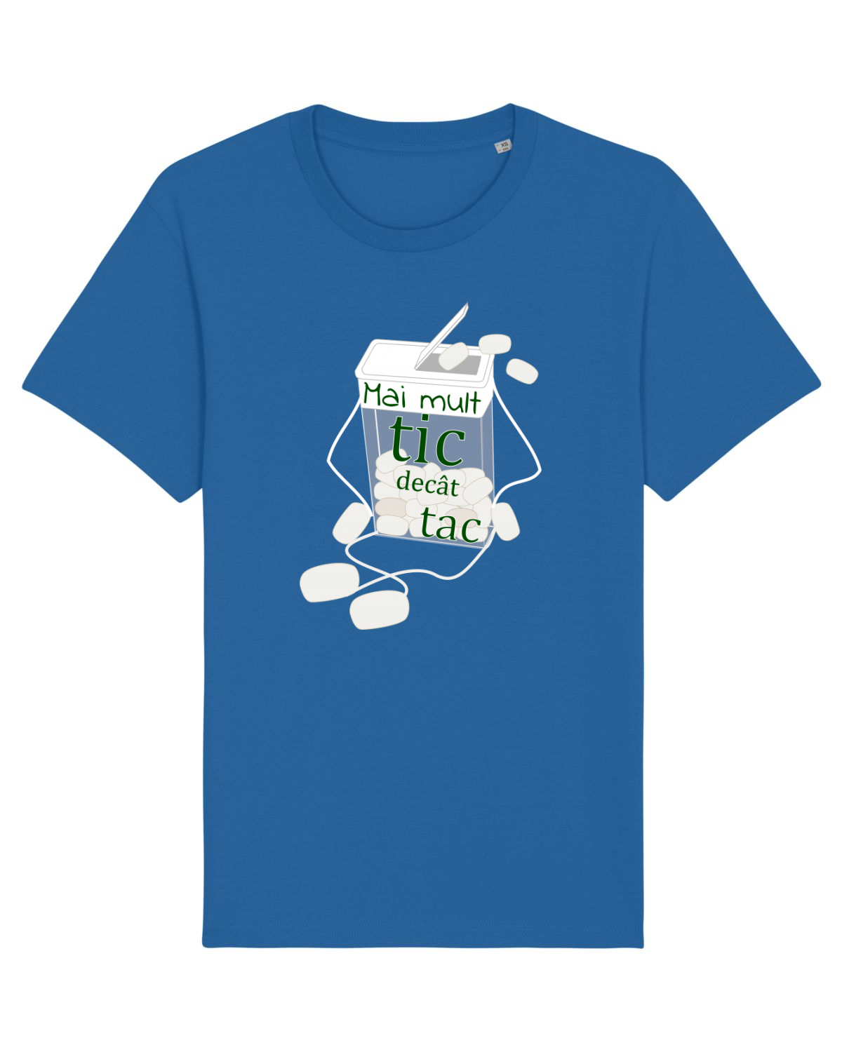 Tricou mânecă scurtă Unisex Rocker Royal Blue