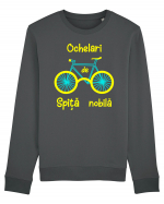 Ochelari de spiță nobilă Bluză mânecă lungă Unisex Rise