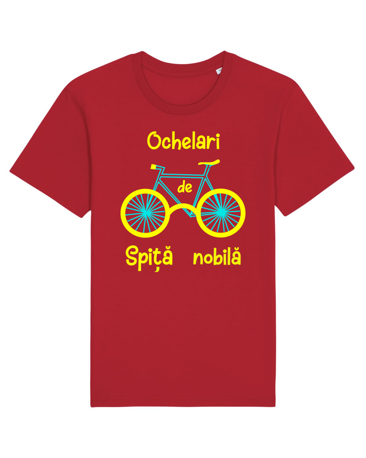 Tricou mânecă scurtă Unisex Rocker Red