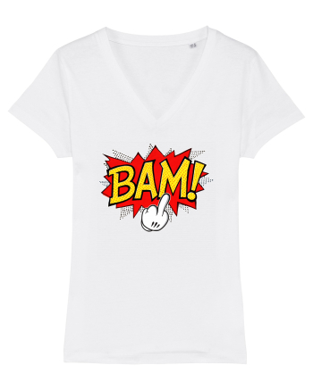 Bam! Fuck you! White