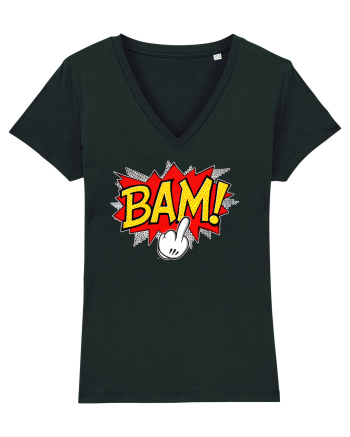 Bam! Fuck you! Black