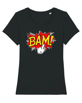 Bam! Fuck you! Black