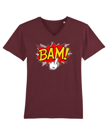 Bam! Fuck you! Burgundy