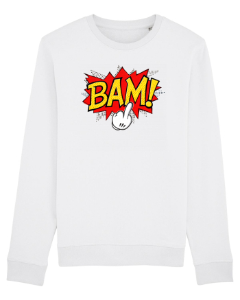 Bam! Fuck you! White