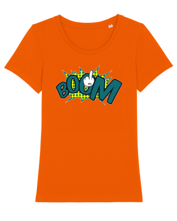 Boom! Fuck you! Bright Orange