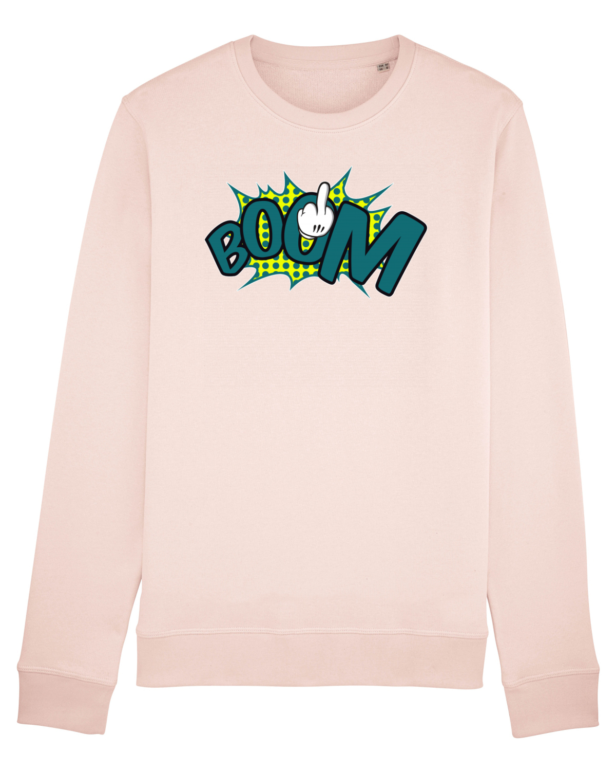 Bluză mânecă lungă Unisex Rise Candy Pink